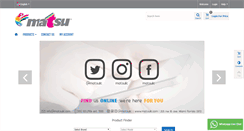 Desktop Screenshot of matsullc.com